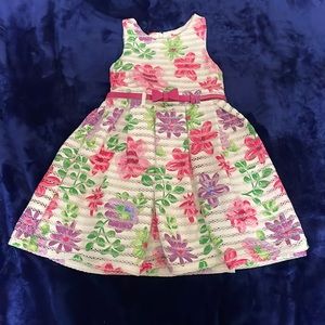 Toddler girls Nannette floral dress Size 5T
